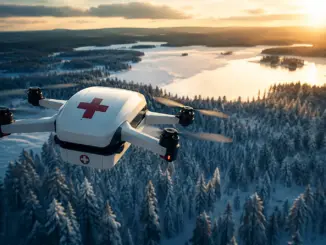 Autonoma drönare för akutleveranser i glesbygd: Utmaningar och möjligheter