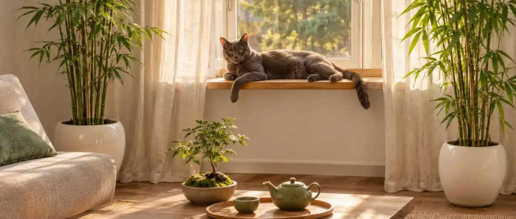 Feng shui för katter: Så skapar du ett kattvänligt och stilrent hem