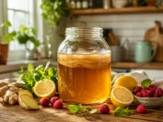 Fermentering i köket: Brygg din egen kombucha med egna smaksättningar