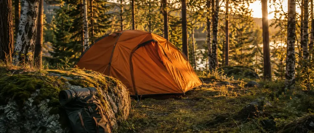 Mikroäventyr i närområdet: Så tältar du lagligt och enkelt i din hemkommun