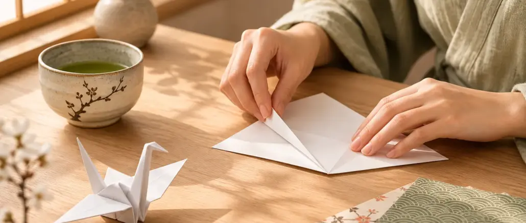 Pappersvikning för inre lugn: Använd origami som en daglig meditationsform
