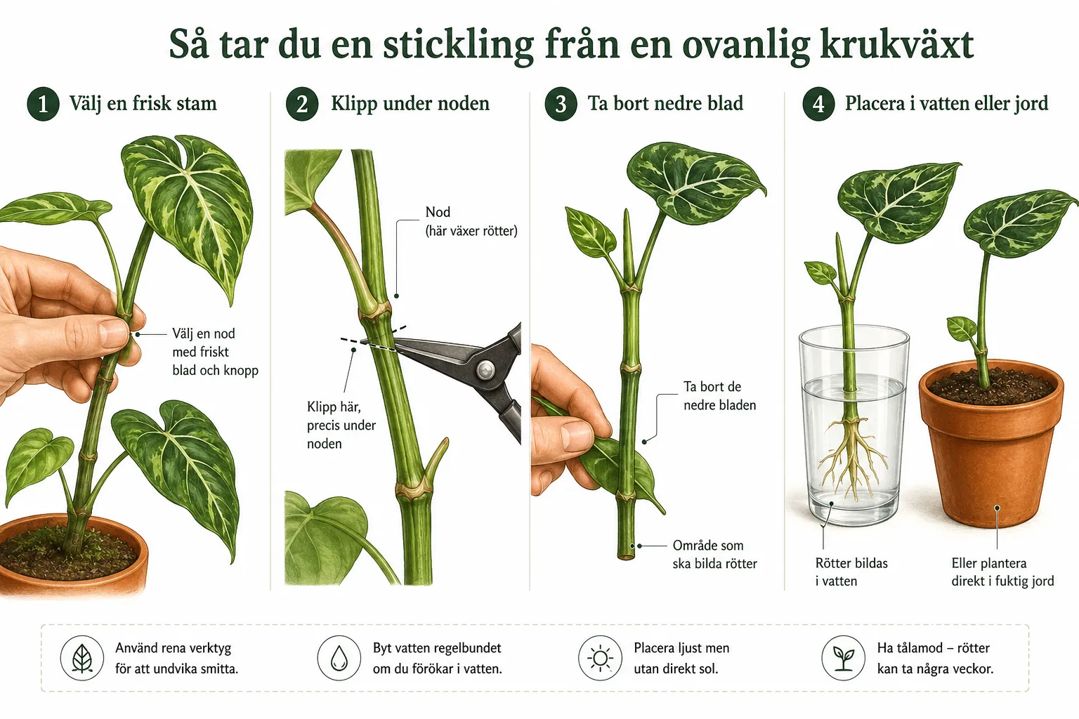 Skillnaden mellan vattenförökning och jordförökning