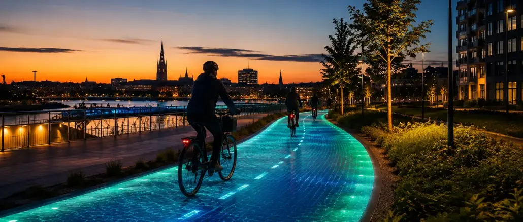 Smarta cykelvägar med piezoelektrisk energiutvinning: Framtidens infrastrukturexperiment