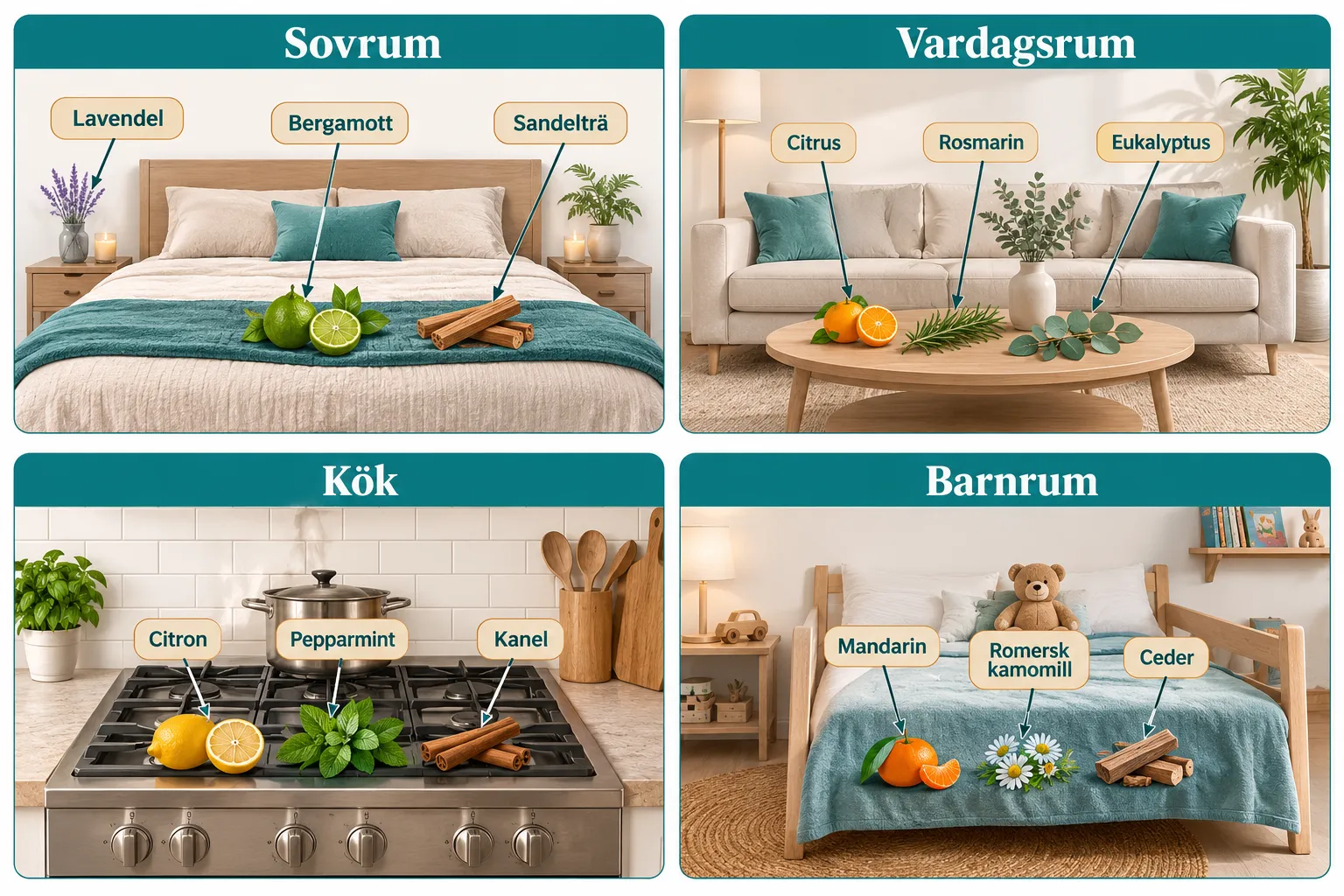 Doftarkitektur i hemmet: Så använder du eteriska oljor för olika rum 1 Vad är doftarkitektur och hur fungerar det?