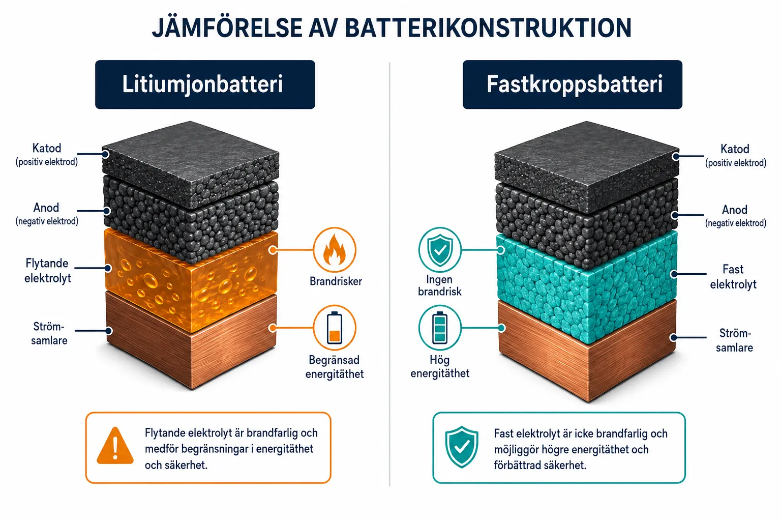 Vad är fastkroppsbatterier och hur fungerar de?