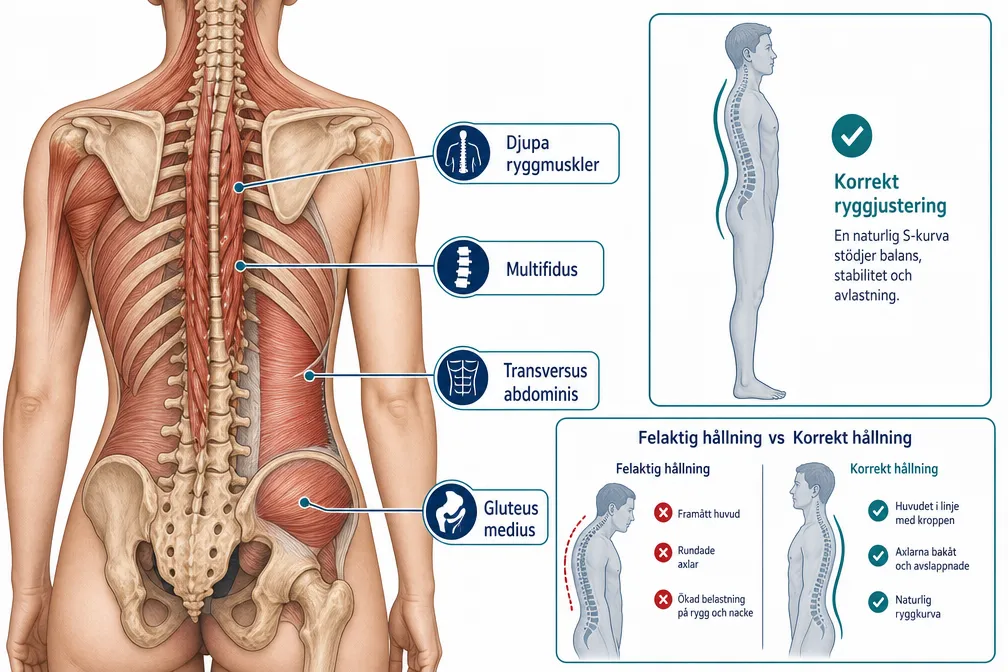 Postural träning: Bli av med ryggsmärta genom att stärka hållningsmuskulaturen 1 Vad är postural träning och hur hjälper det mot ryggsmärta?