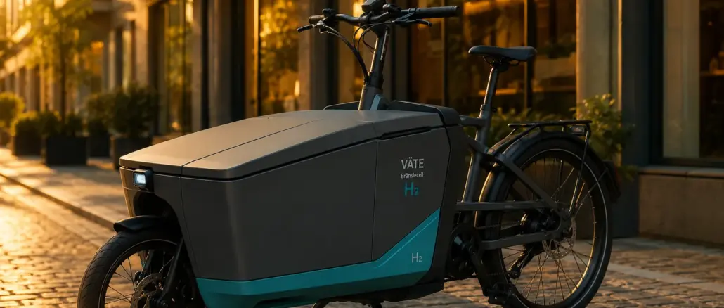 Vätgasdrivna lastcyklar: Sista milen-leveranser utan räckviddsångest